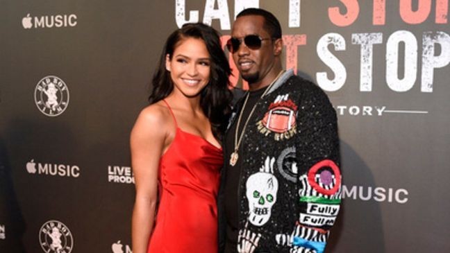 FILE - Cassie Ventura, left, and Sean "Diddy" Combs appear at the premiere of "Can't Stop, Won't Stop: A Bad Boy Story" on June 21, 2017, in Beverly Hills, Calif. (Photo by Chris Pizzello/Invision/AP, File)