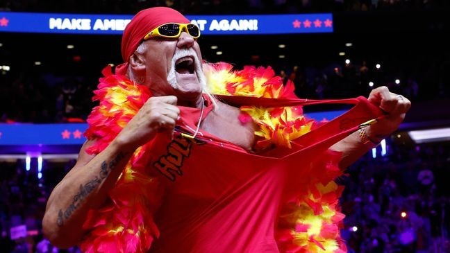 Hulk Hogan was at his home in Clearwater, Florida, when medics were dispatched. He was taken to a nearby hospital where he was pronounced deceased. (Photo by Anna Moneymaker/Getty Images)